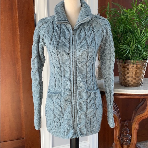 Kilronan Knitwear Sweaters - Zip Cardigan